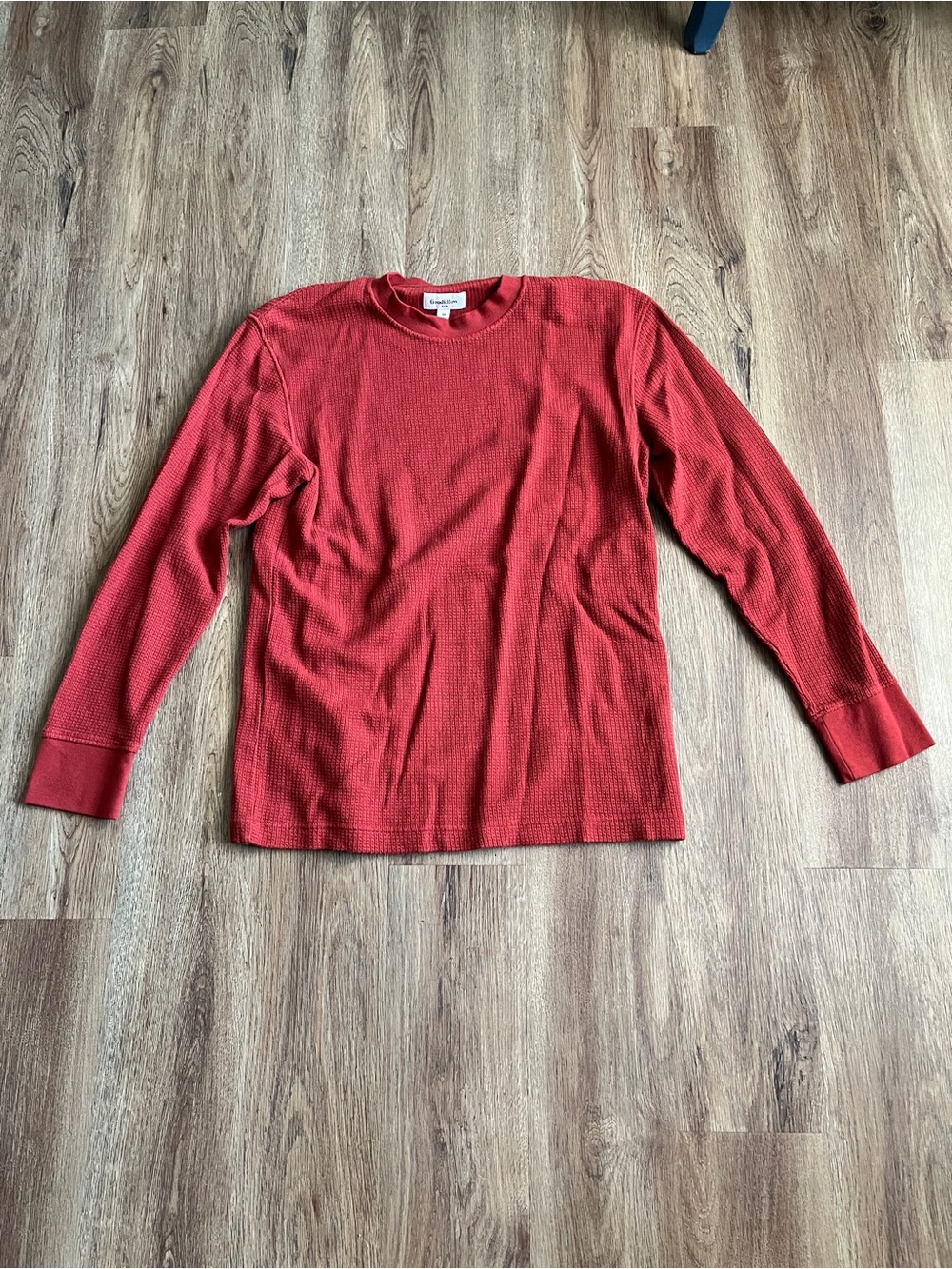 GUC GOODFELLOW Long Sleeve Thermal Knit Top - M